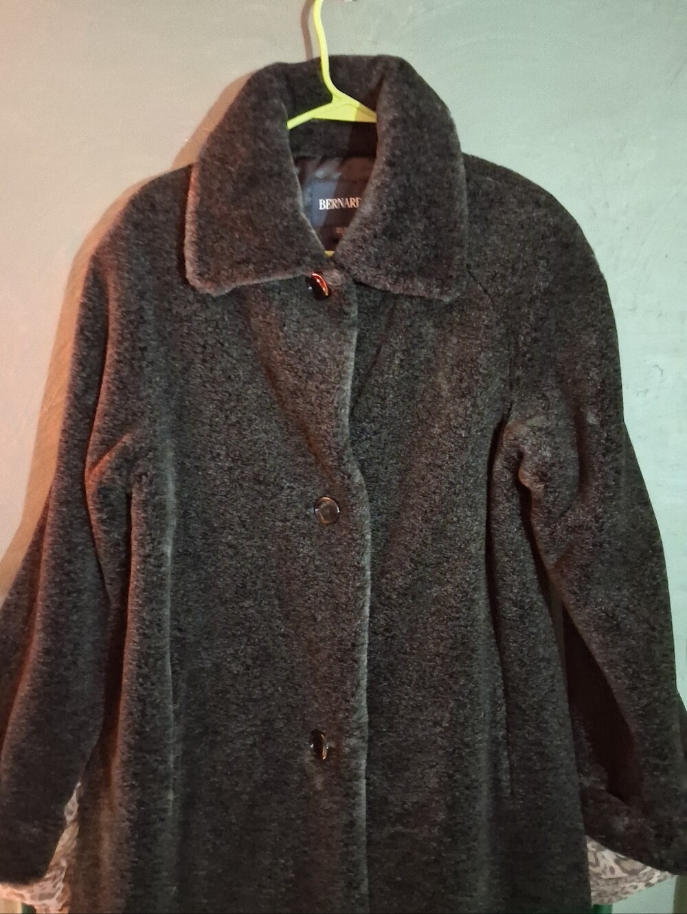 Bernardo Faux Fur Coat Like New Size Medium